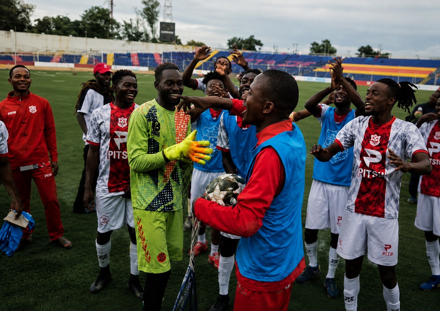 Les Kamikazes célèbrent une victoire